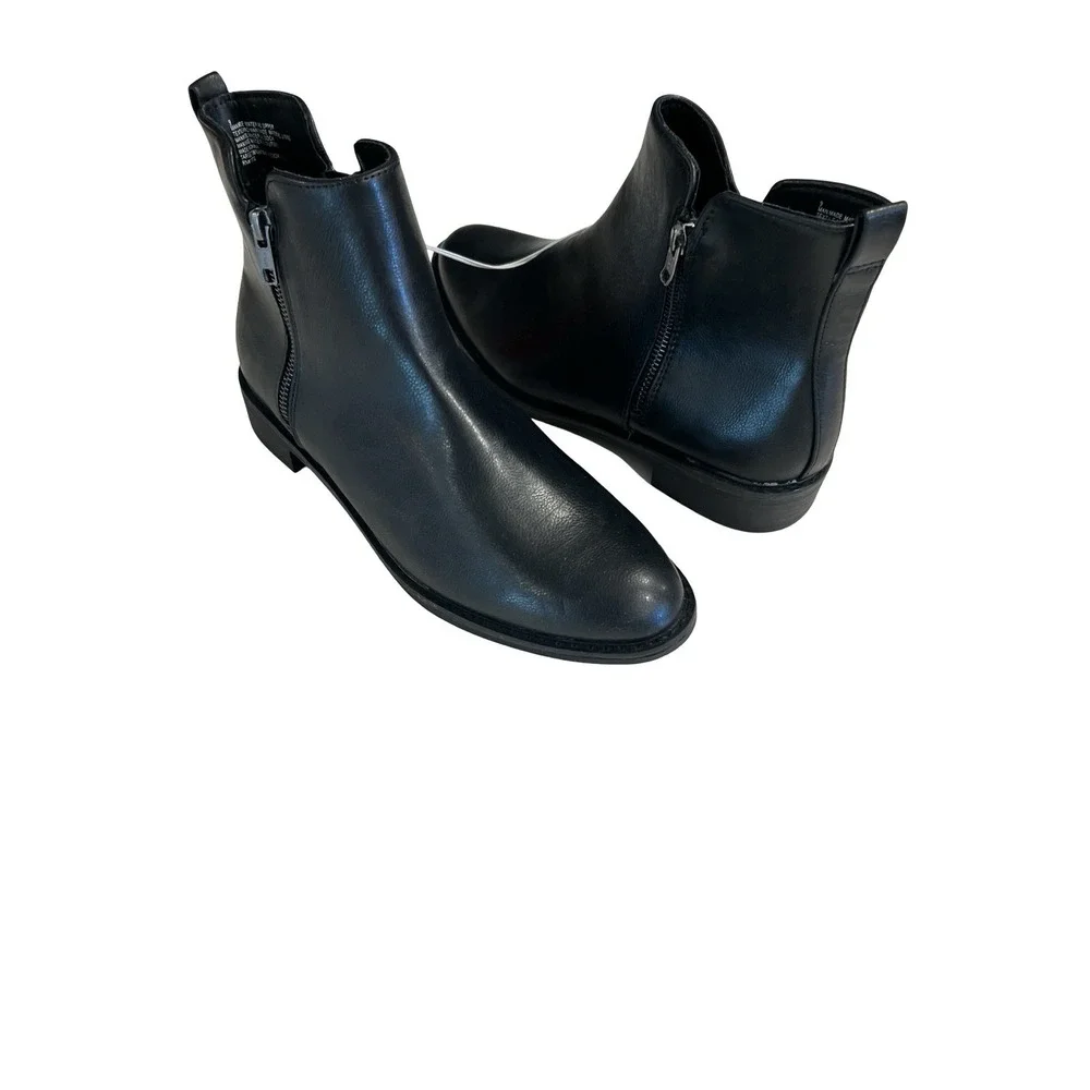 universal Thread Womens‎ Brenna Ankle Boots with Memory Foam Insole Black 9